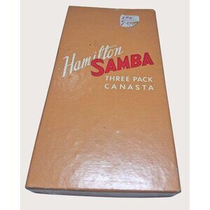 Hamilton Samba Three Pack Canasta Cards New Orleans Steamboat Design